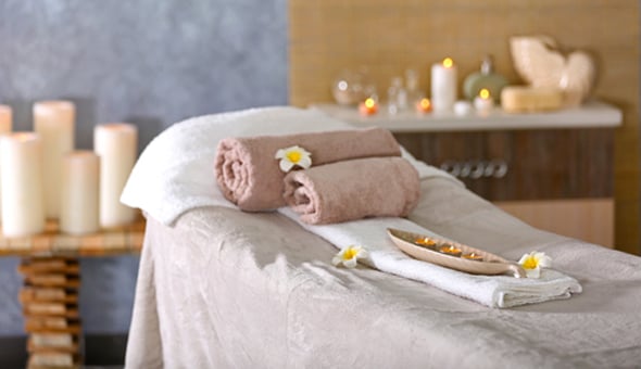 Complete pamper massage experience room Budapest